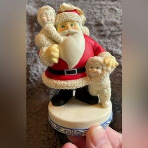 Snowbabies Here Comes Santa Ornament